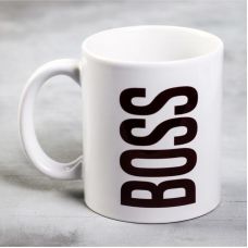 Ceramic mug "BOSS", 300 ml
