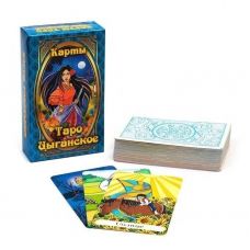 Fortune telling gift cards "Gypsy Tarot", 78 cards