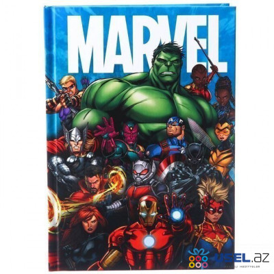 Ежедневник недатированный "Marvel The Avengers Мстители. Super Heroes", А5