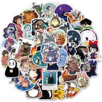 "Ruhların uzaqlaşması"animesinin vinil stikerləri yapon komiksləri 