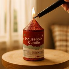 Декоративная свеча "Блеск" 