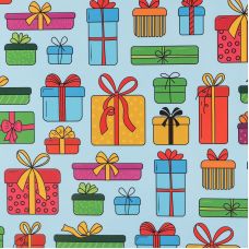 Parlaq qablaşdırma kağızı "Hədiyyələr"