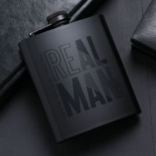 "Real man" Flask, 210 ml