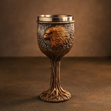 Бокал "Грифон", цвет - бронзовый