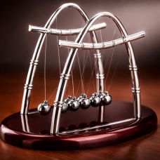 Newton's Cradle Pendulum, Oval, 27 cm