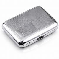 Metal Cigarette Case for 14 Cigarettes 9.2×6.7 cm
