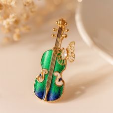 «Skripka və kəpənək» broşu