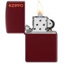 Zippo Classic Merlot Zippo Logo Lighter