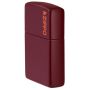 Zippo Classic Merlot Zippo Logo Lighter