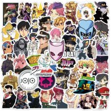 Виниловые стикеры аниме JOJO’s Bizarre Adventure (1 лист)