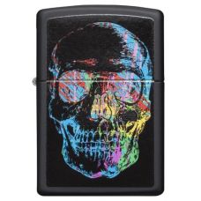 Alışqan Zippo "X-Ray Skull" Matte