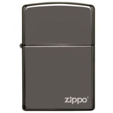 Zippo Black Ice Chrome W/ Zippo alışqanı