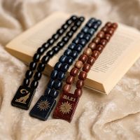 Мусульманский тасбих чётки «Прямые» Baku с орнаментом, 22 бусины, 21 см