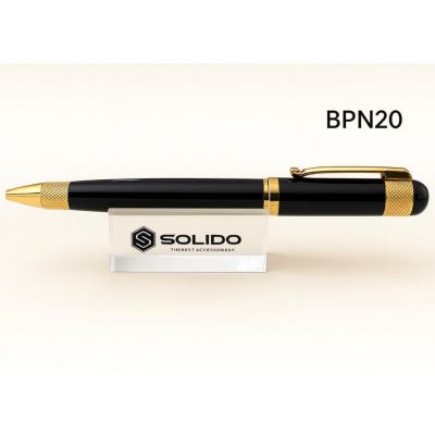Solido BPN20 Pen with Gold Accents