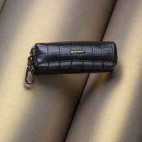 Ключница Solido из натуральной кожи, чёрная Ключница Solido из натуральной кожи, чёрная