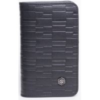 Ключница SOLIDO 46-3017-BK из натуральной кожи, на молнии, Турция