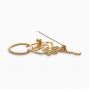 Gymnast Brooch with Hula Hoop