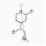Molecule Brooch