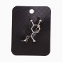 Molecule Brooch