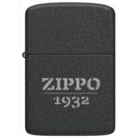 Zippo 1941 Replica Black Crackle 1932 Logo alışqanı