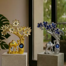 Декоративное дерево счастья «Глаз» (Evil Eye / Назар) с верблюдом», 24×11 см