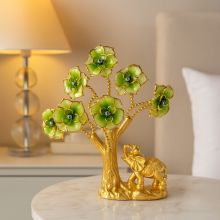 Декоративное дерево счастья «Глаз» (Evil Eye / Назар) со слоном», 24×11 см