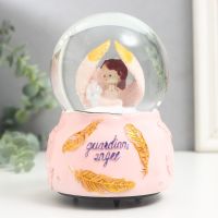 Снежный шар «Милый ангел», музыкальный, 15.5×10.5×10.5 см, без подсветки Снежный шар «Милый ангел», музыкальный, 15.5×10.5×10.5 см, без подсветки