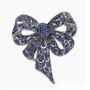 Broş “Naxışlı Bant” – qaraldılmış gümüş rəngdə
