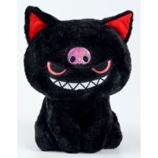 Plush Toy Black Cat 20 cm Soft Stuffed Animal