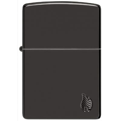 Zippo Armor® High Polish Black Flame Design Lighter