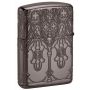 Zippo Armor® Black Ice® Gothic Window Design Lighter