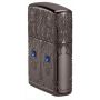 Zippo Armor® Black Ice® Gothic Window Design Lighter