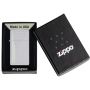 Zippo Slim High Polish Chrome Laser Pattern nazik alışqan Zippo Slim High Polish Chrome Laser Pattern nazik alışqan