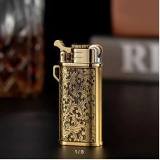 Tang Grass naxışlı vintage benzin alışqanı