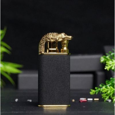 Газовая зажигалка Дракон с двойным пламенем