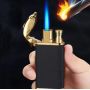 Газовая зажигалка Дракон с двойным пламенем
