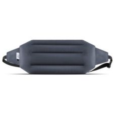 Orthopedic lumbar pillow with buckwheat hull filling