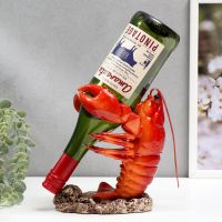 Сувенир подставка под бутылку "Рак" 19х12,5х15 см