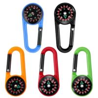 Многофункциональный портативный компас с карабином