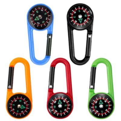 Многофункциональный портативный компас с карабином