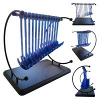 Kinetic Wave Pendulum Desk Toy Anti-Stress 20×18×12 cm Blue