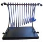 Kinetic Wave Pendulum Desk Toy Anti-Stress 20×18×12 cm Blue