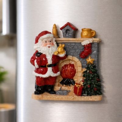 Новогодний магнит - 6х2х7 см