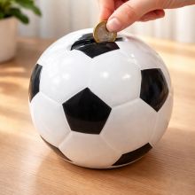 Keramika “Futbol topu” kassa — 12 sm