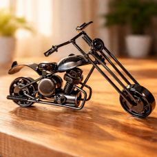 Decorative Metal Motorcycle Chopper Model 16.5 cm Decorative Metal Motorcycle Chopper Model 16.5 cm