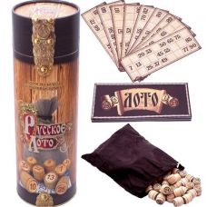 Taxta “Rus Lotto” böyük dəst, Danko Toys