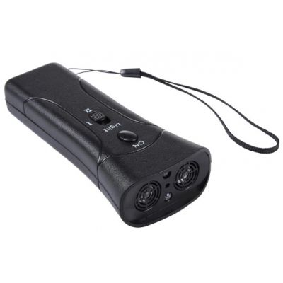 Светодиодный ультразвуковой отпугиватель и тренер для собак Liukejin 655