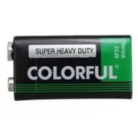 Colorful 9V krona batareyası Super Heavy Duty