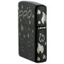 Zippo Design Black Matte Lighter with 360° Laser Engraving