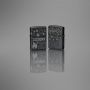 Zippo Design Black Matte Lighter with 360° Laser Engraving